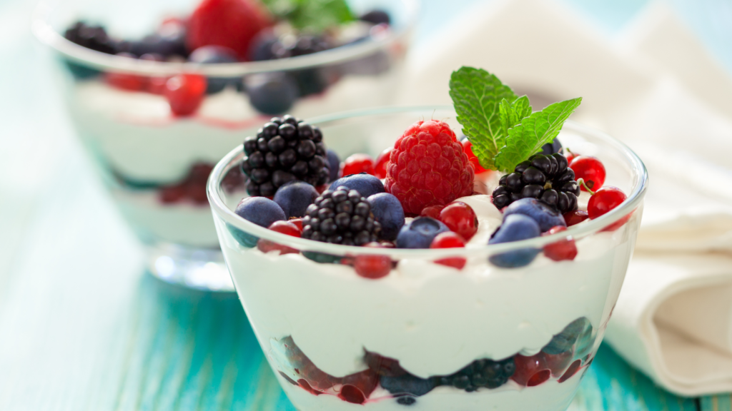 greek yogurt parfait